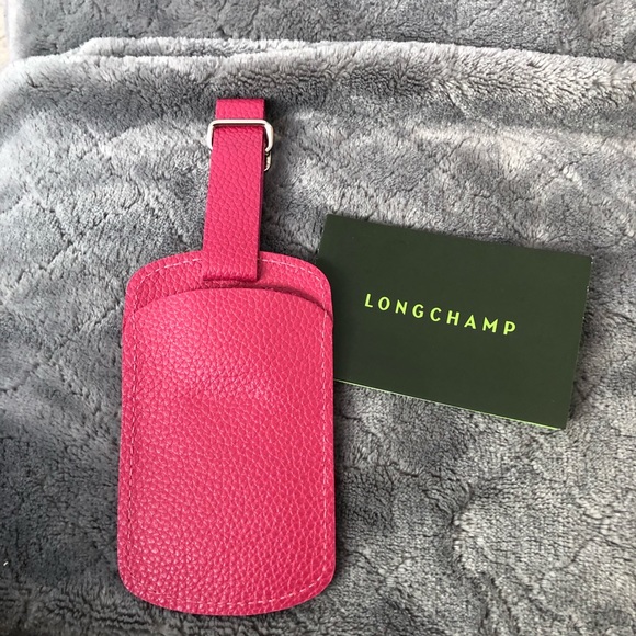 longchamp luggage tag